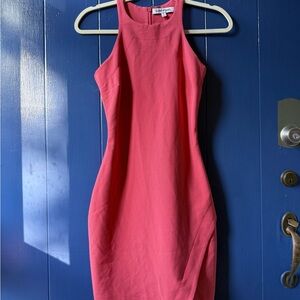 Elizabeth and James Coral Sheath Dress - Size 0